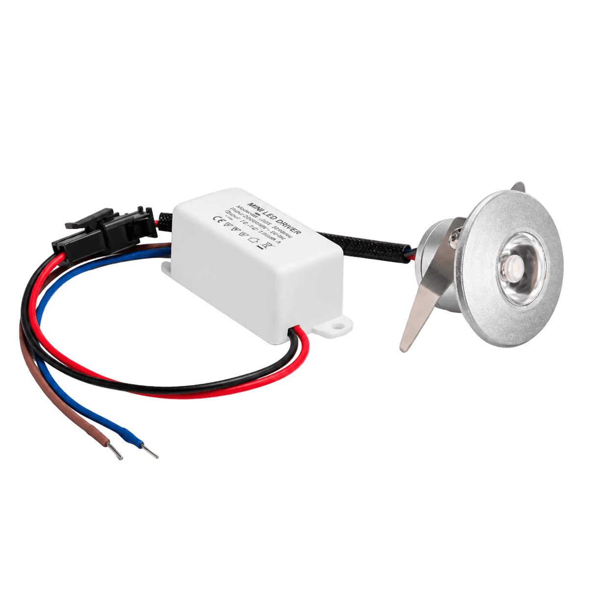LED Starlight Downlight - Satin Chrome / Warm White