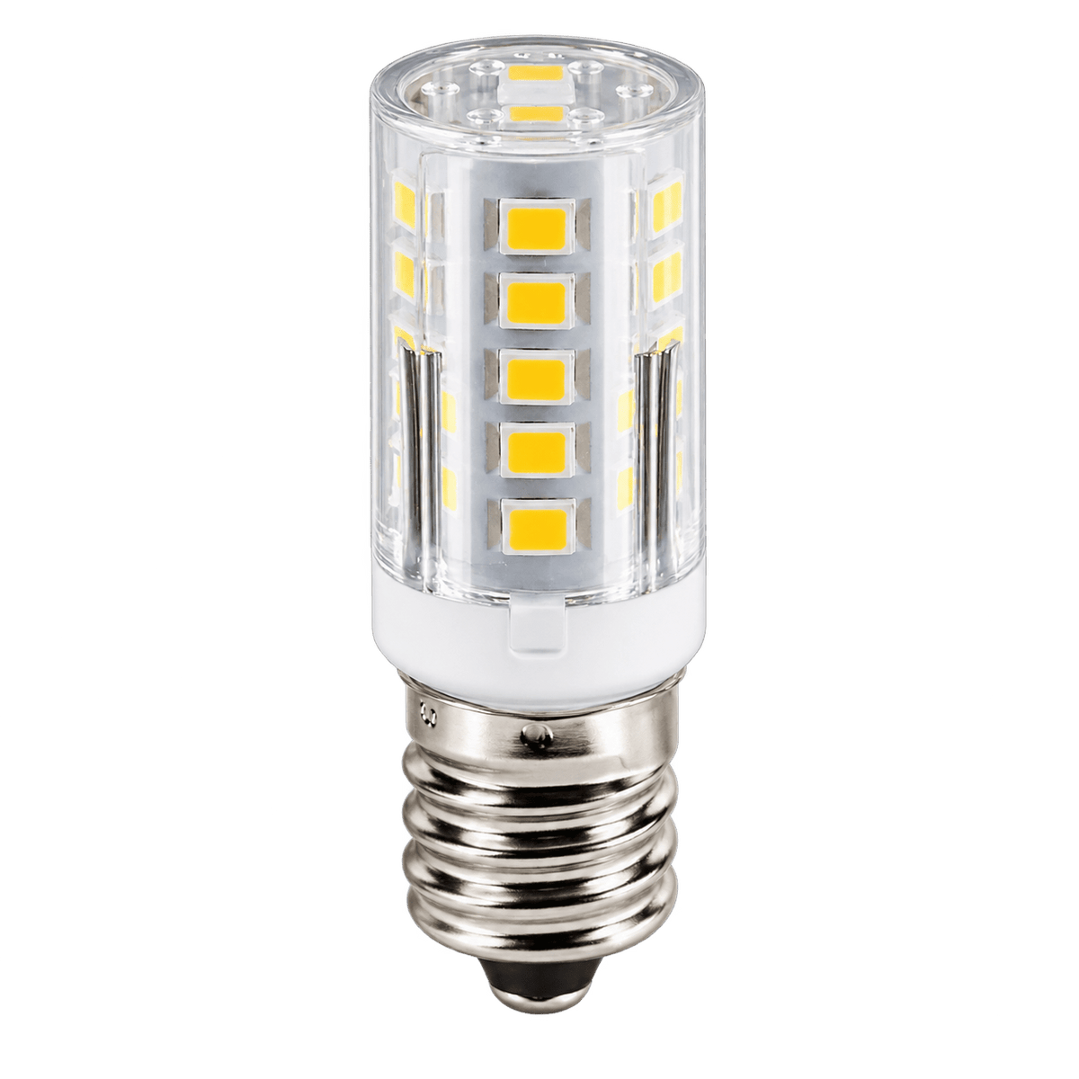 E14 pygmy LED bulb — transparent background, 1254 × 1254