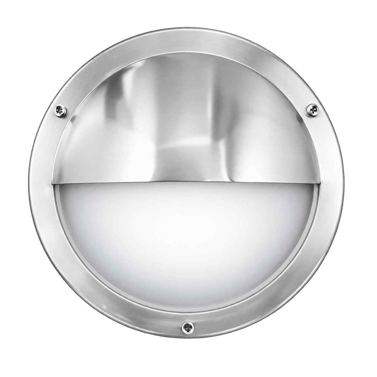 Stainless steel IP44 wall light — transparent background, 1254 × 1254