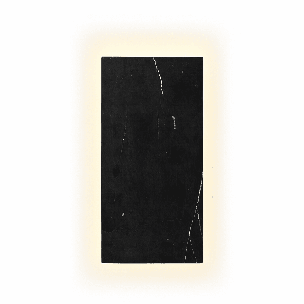 Black marble Pandora indoor LED wall light