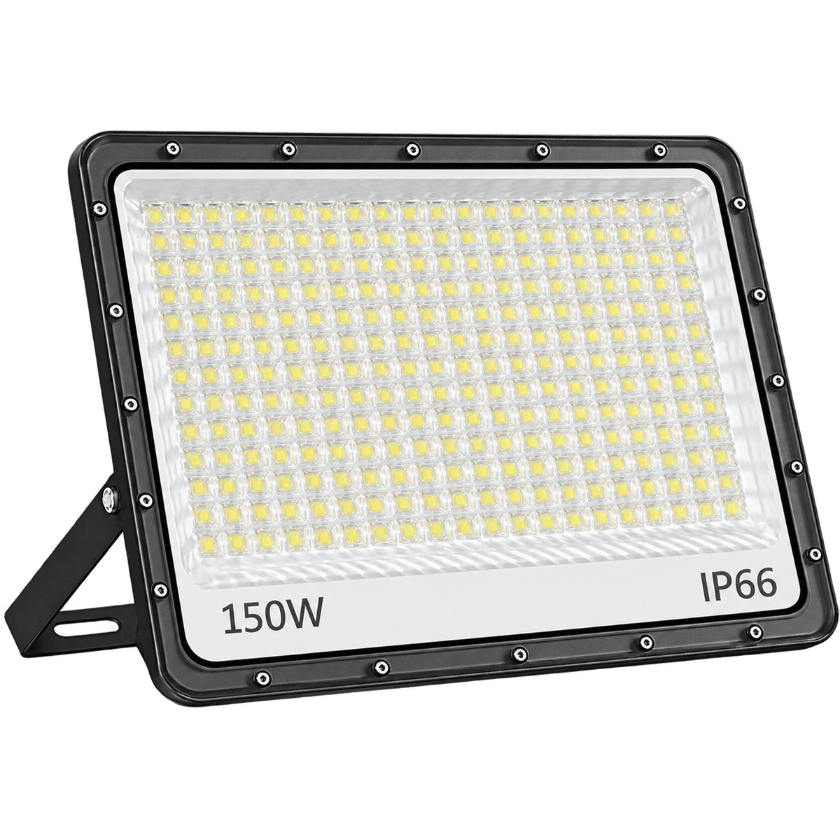 150W LED flood light — transparent background, 1254 × 1254