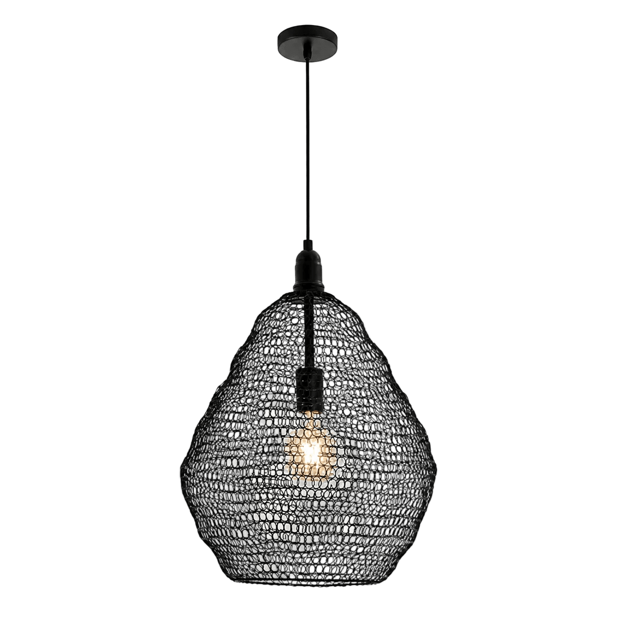 Phantom Black 500 Wire Mesh Pendant