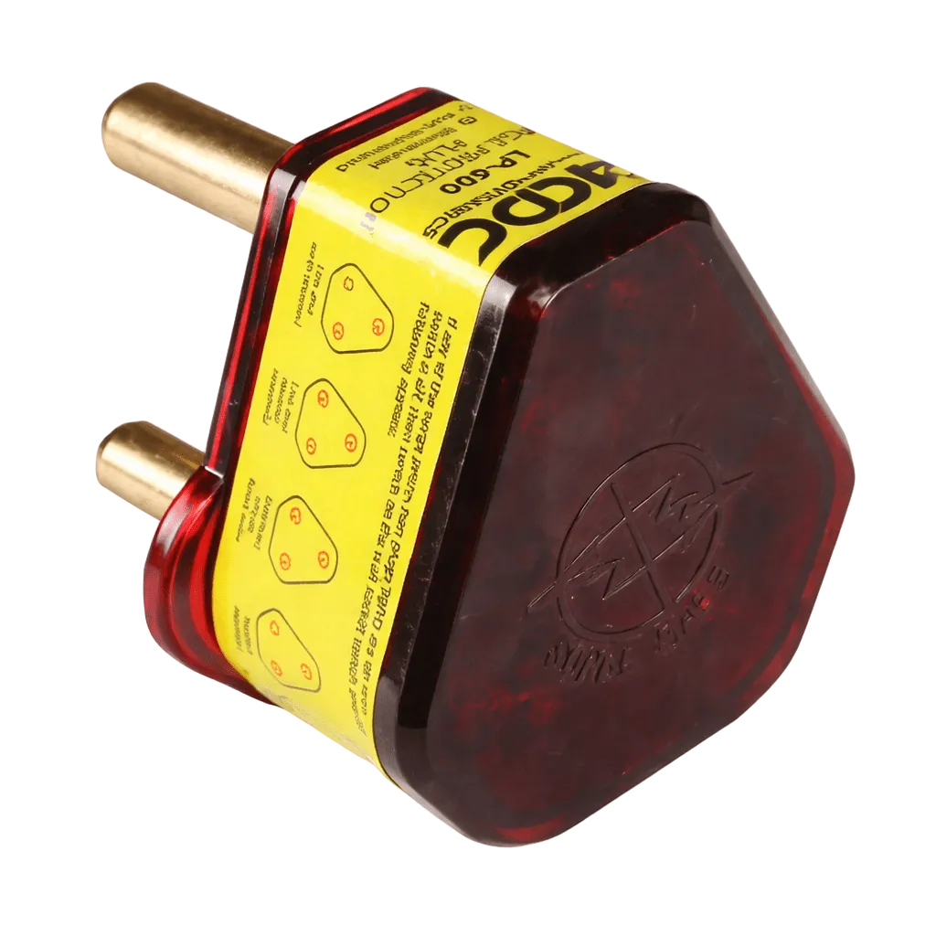 Plug Top - 15A Plug Top with Surge Protection (Indicator Lights)