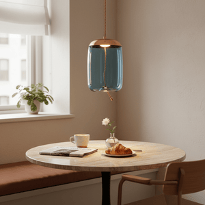 Blue Hive LED Pendant Light