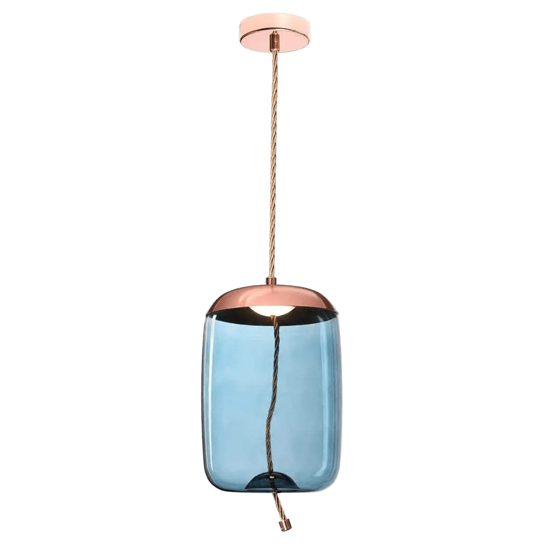 Blue Hive LED Pendant Light