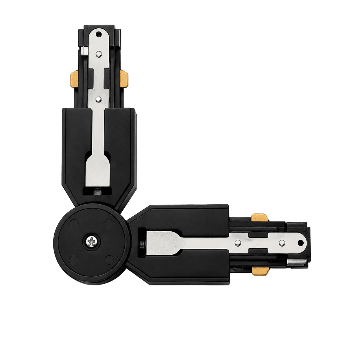 3-Wire Track Connectors - L-Connector / Black
