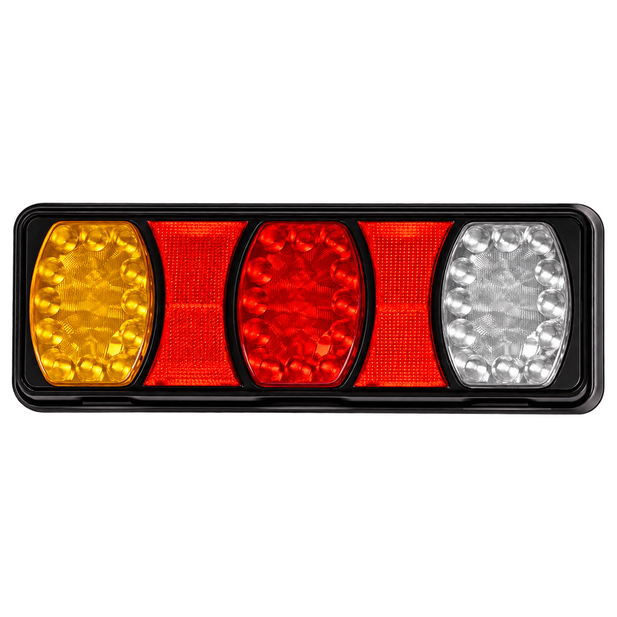 LED Truck / Trailer Tail Light Oval - transparent background, 1254×1254