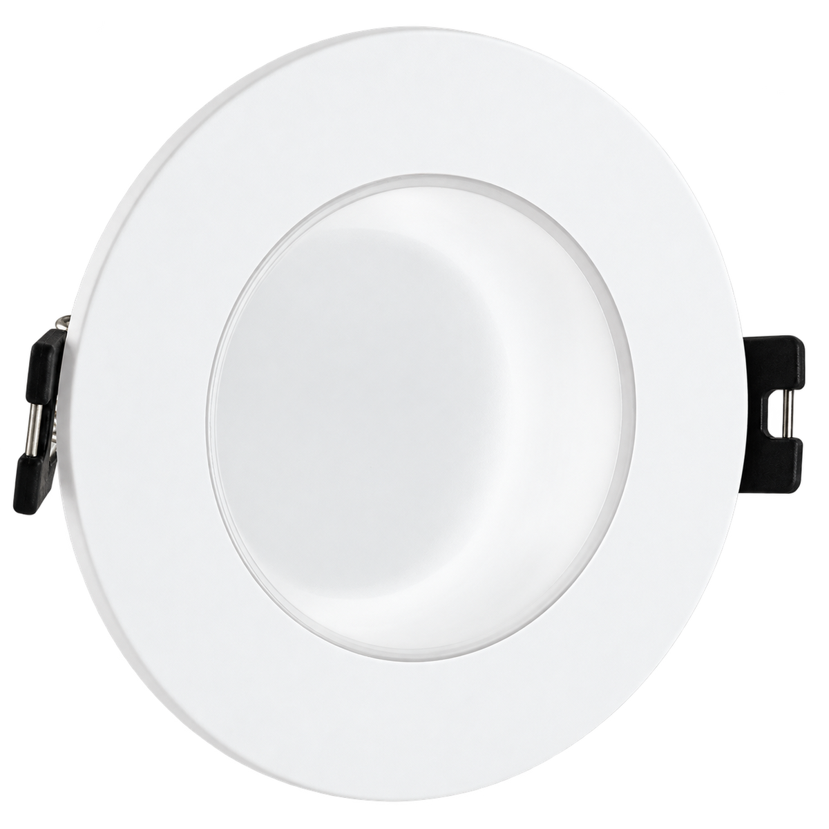 LED Bathroom Downlight Holder - IP65 - transparent background, 1254×1254
