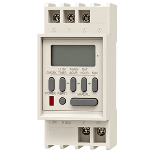 12Vdc LCD Timer - 8 programmes - transparent background, 1254×1254
