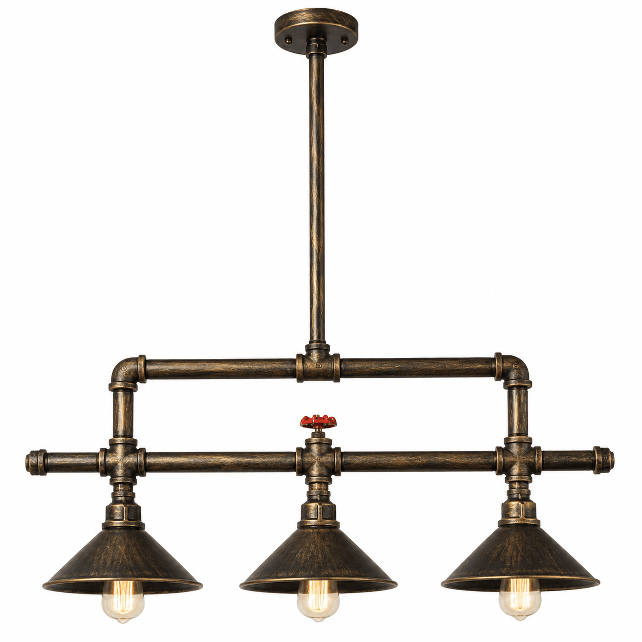 Aluminium Pendant 3 Light