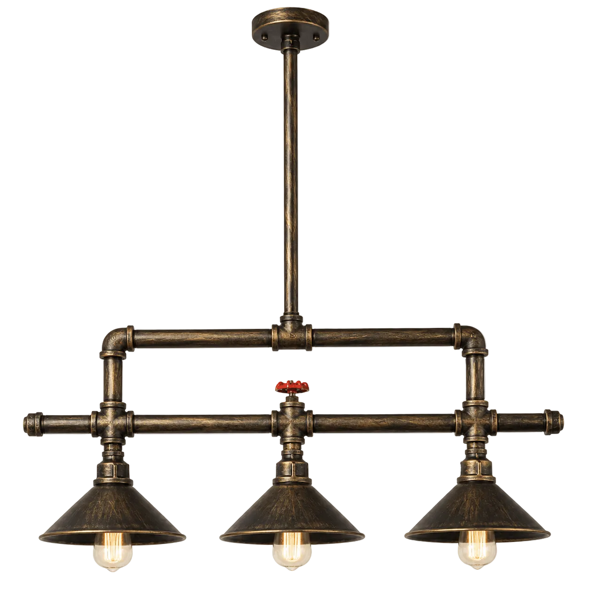 Aluminium Pendant 3 Light