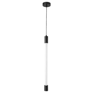Black Hanging Suspension Kit - LED T8 Fluorescent Tubes — 1254 × 1254 transparent product image