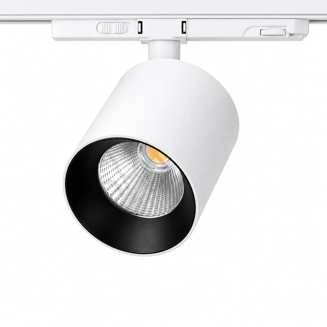 New York 3CCT 30W 4 Wire Track Spot - White