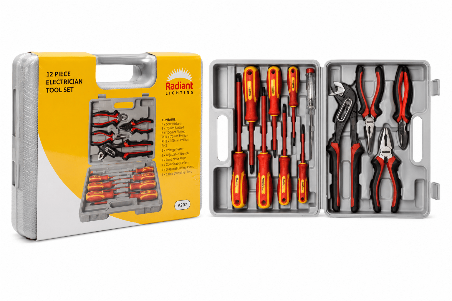 Electrical Tool Kit Set - Multi Tool Screwdriver & Pliers Kit