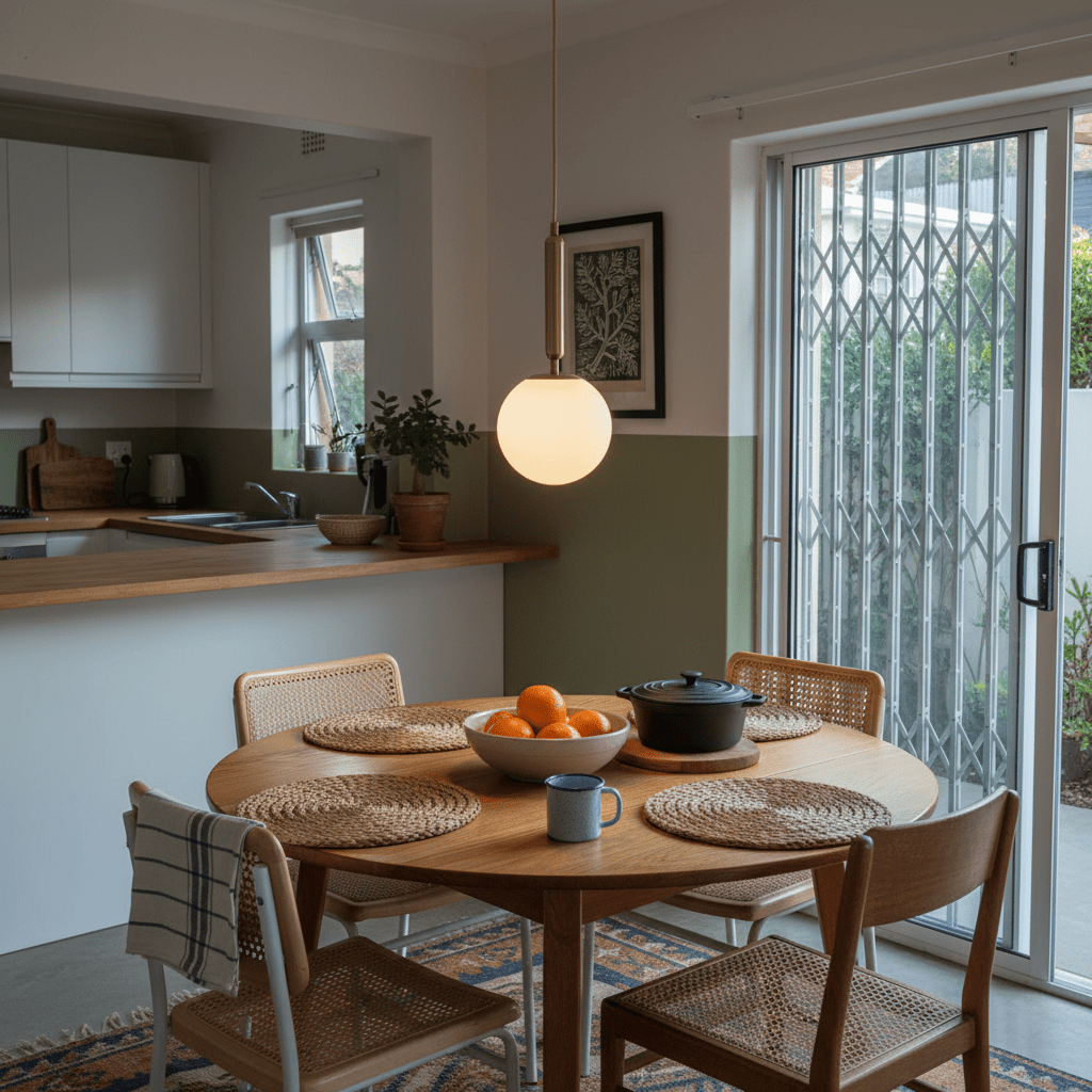 Fizz Pop Frosted White Glass & Antique Brass Pendant