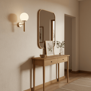 Fizz Pop Antique Brass Wall Light