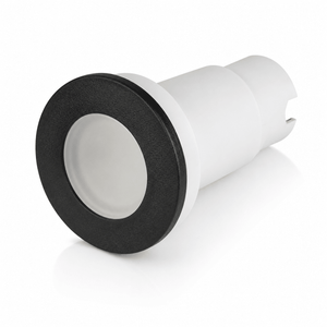 Fumagalli Coastal Ceci 90 Ground Light in black, showcasing its sleek design and durable construction.