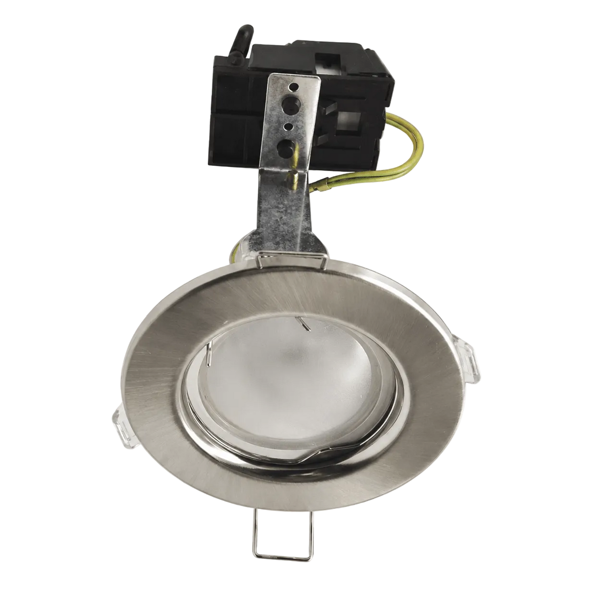 Warm White Satin Chrome LED Downlight