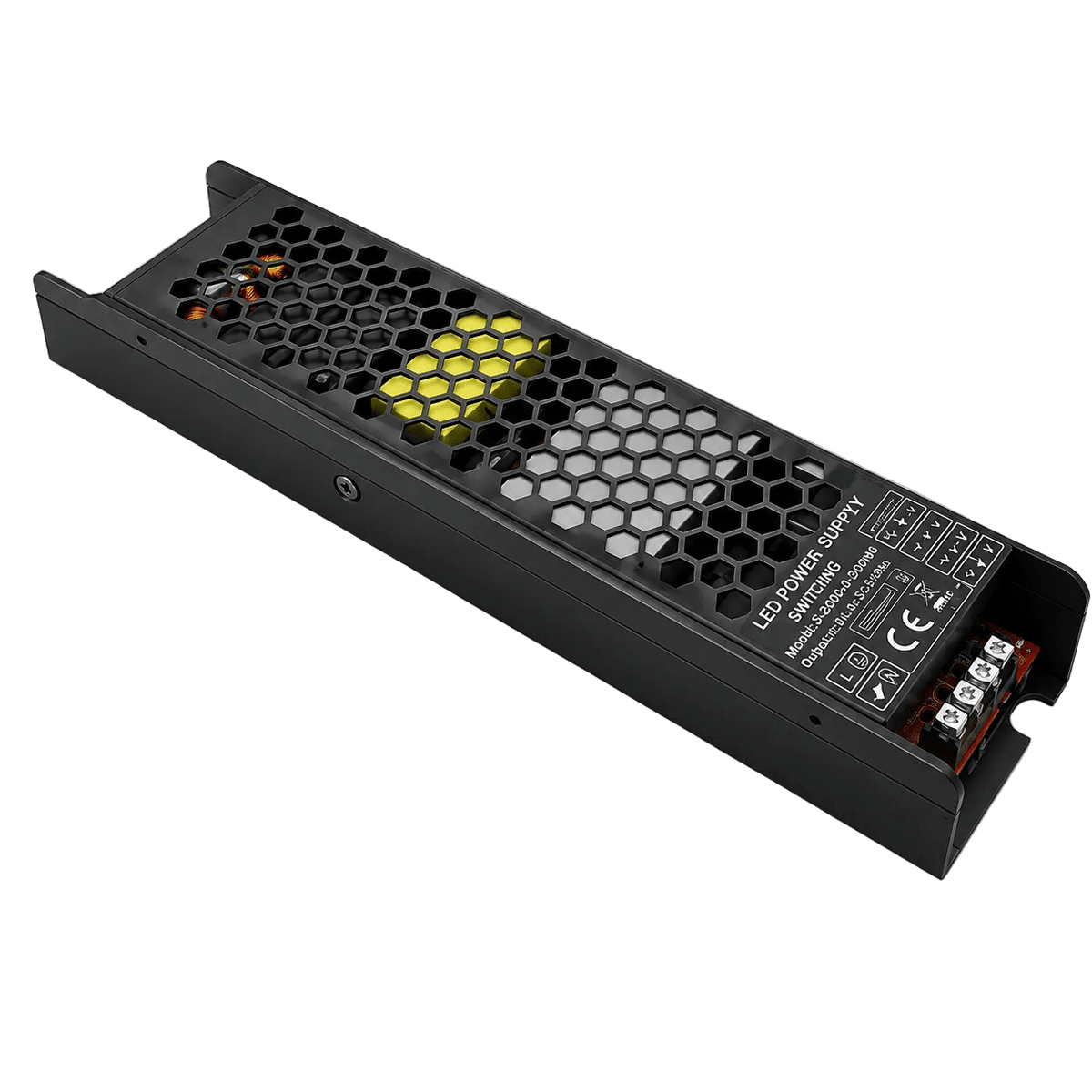 LED Power Supply - 12Vdc 400W - Surge Protected / Slim Design