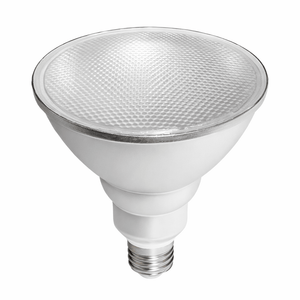 White LED grow light bulb on a white background