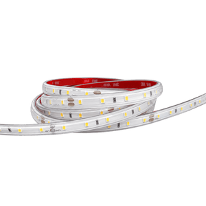 4.8W 24V IP65 Outdoor LED Strip Light – 4000K, transparent background
