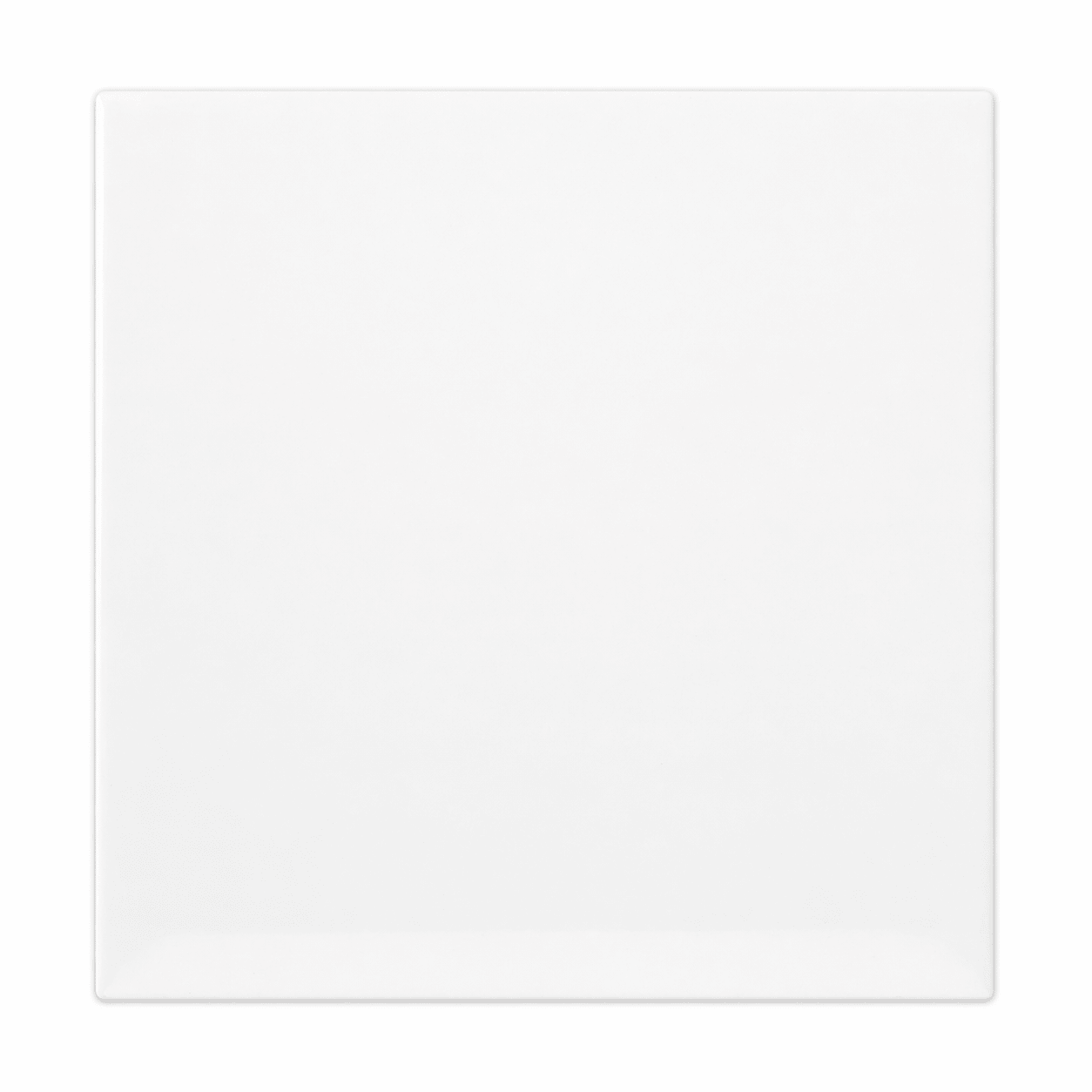 White Modular Blank Plate Cover - 4x4 ECP Range