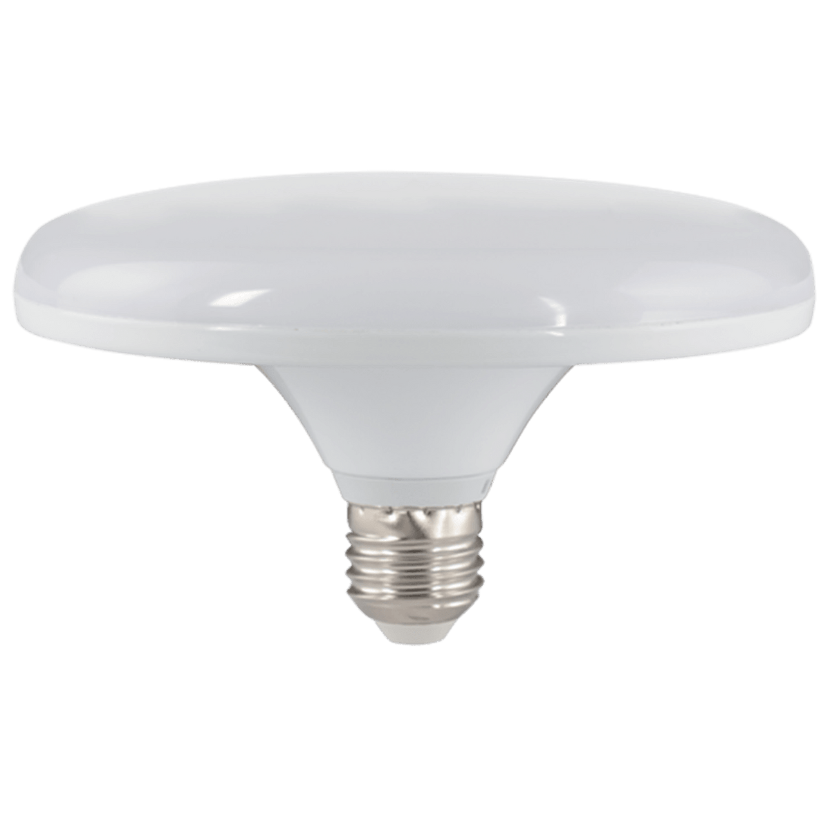 40W E27 LED bulb, 3000K warm white, transparent background, 1254 × 1254