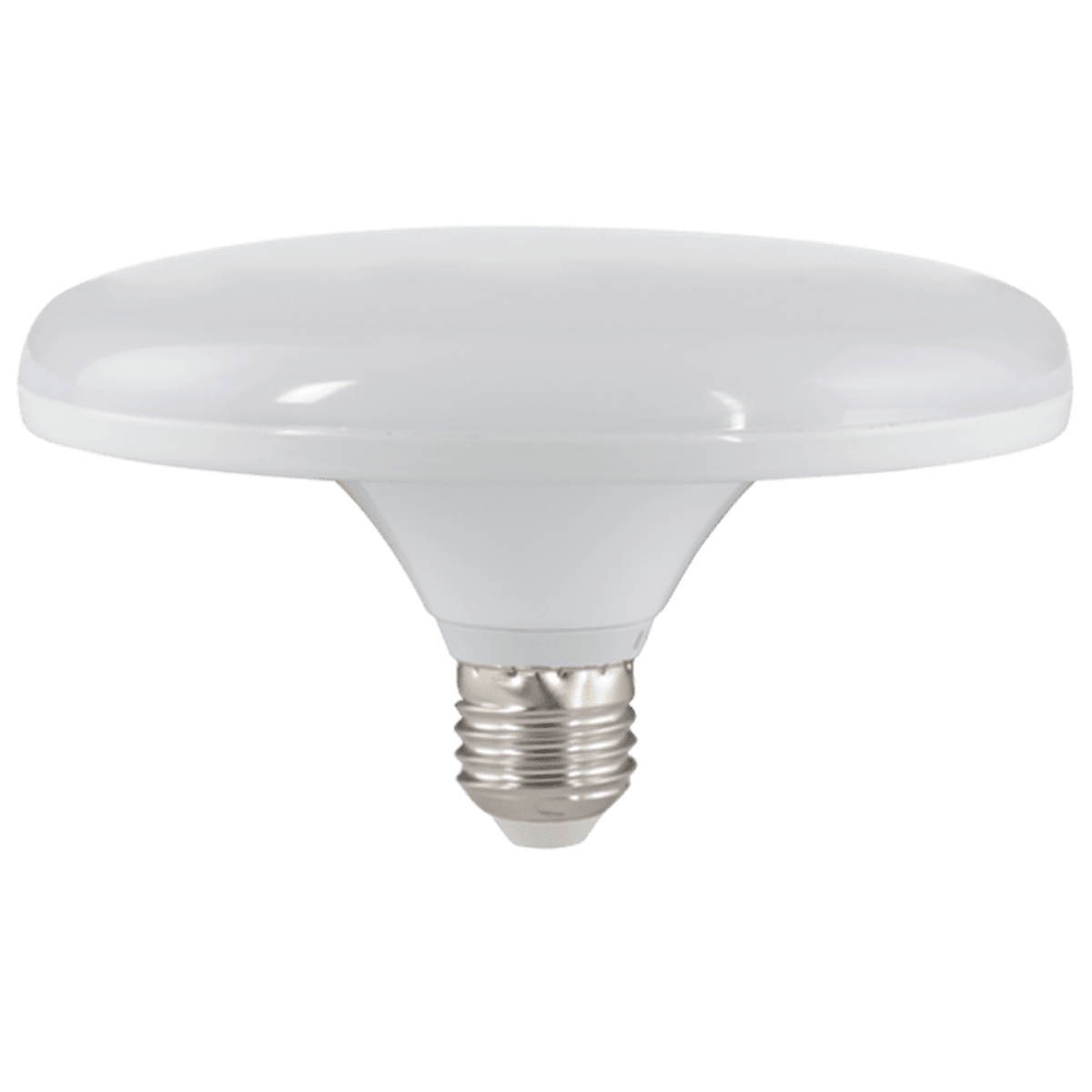 40W E27 LED bulb, 3000K warm white, on white background, 1254 × 1254