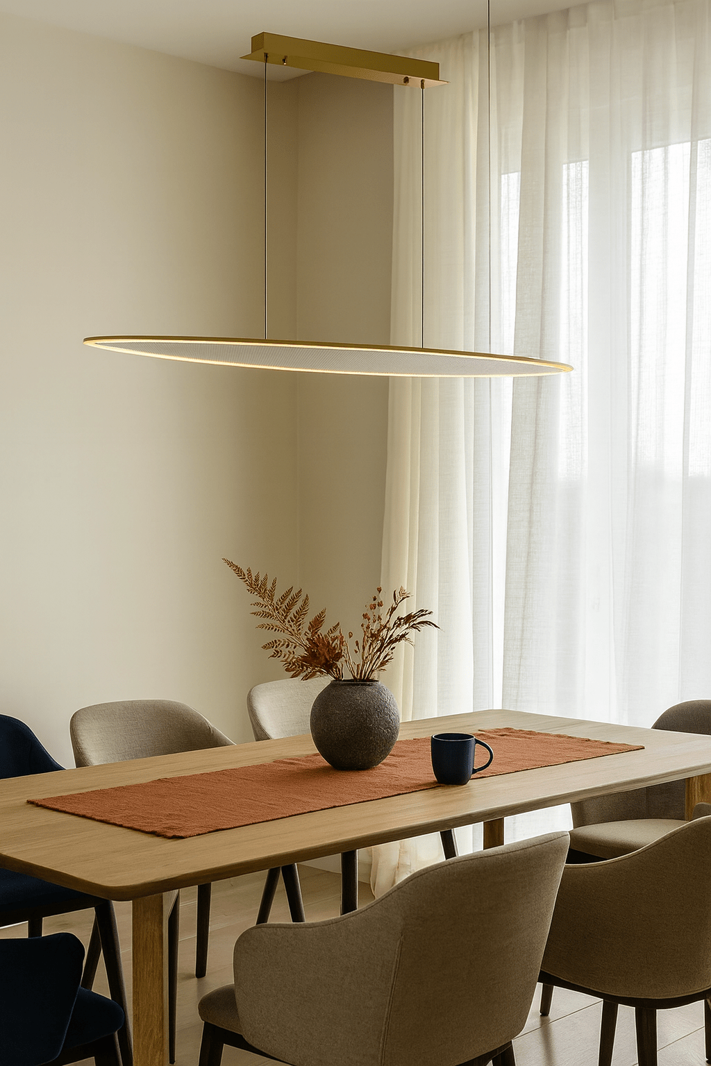 Nautilus Acrylic LED Pendant Light