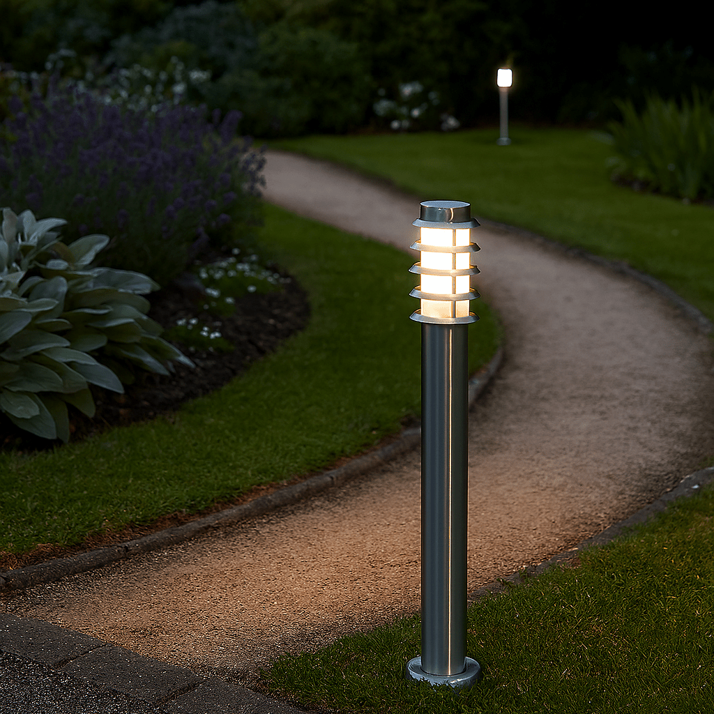 1050mm Stainless Steel Grid Bollard