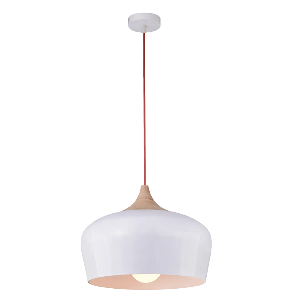 LED Pendant - Scandinavian 1 White