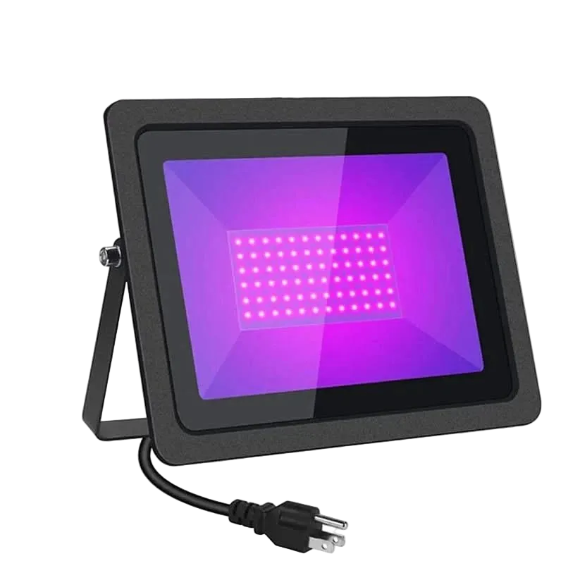 50W Outdoor UVA Black Light - IP66 Waterproof
