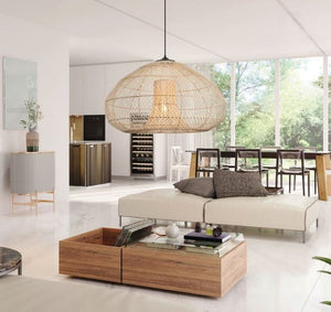 Chantelle Rattan Pendant - Future Light - LED Lights South Africa