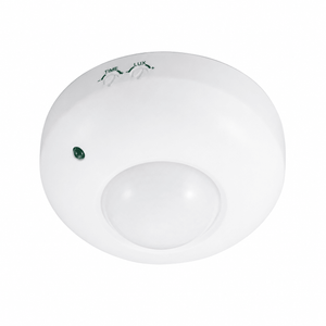 White light sensor with green indicator on a white background