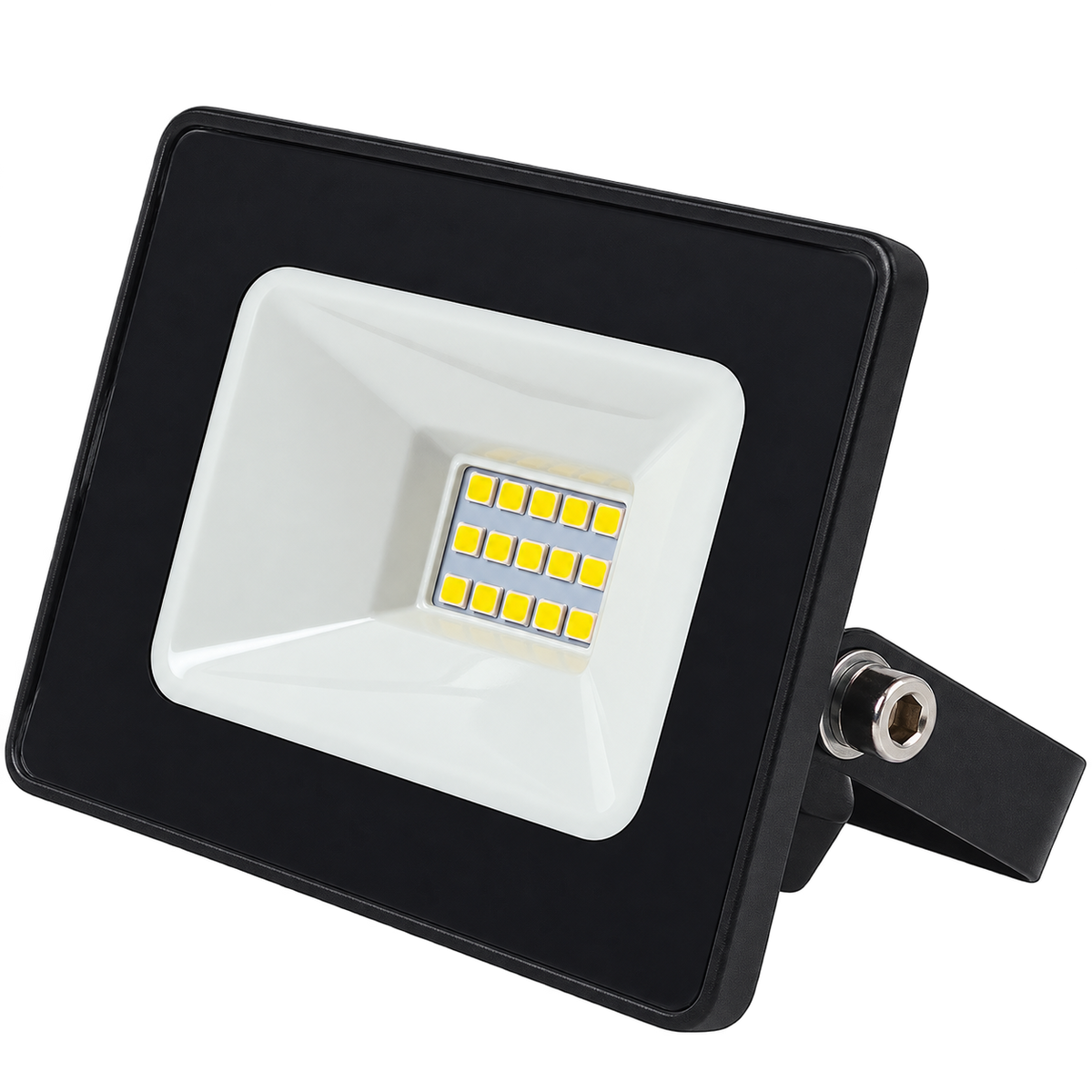 LED Flood Light - 10W 12Vdc - Daylight (6000K) - transparent background, 1254×1254