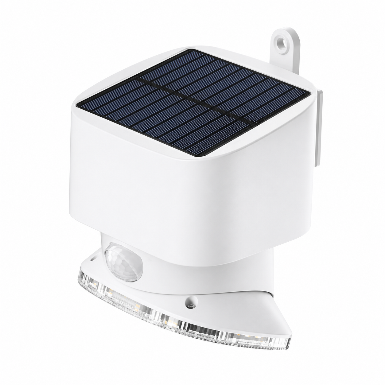 White 20W Solar LED Wall Light