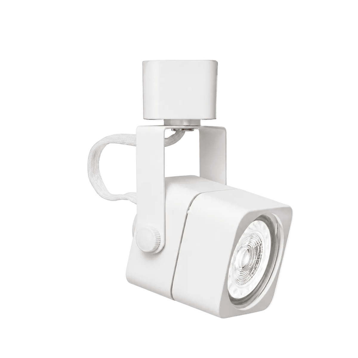 White Square Track Light 3-Wire