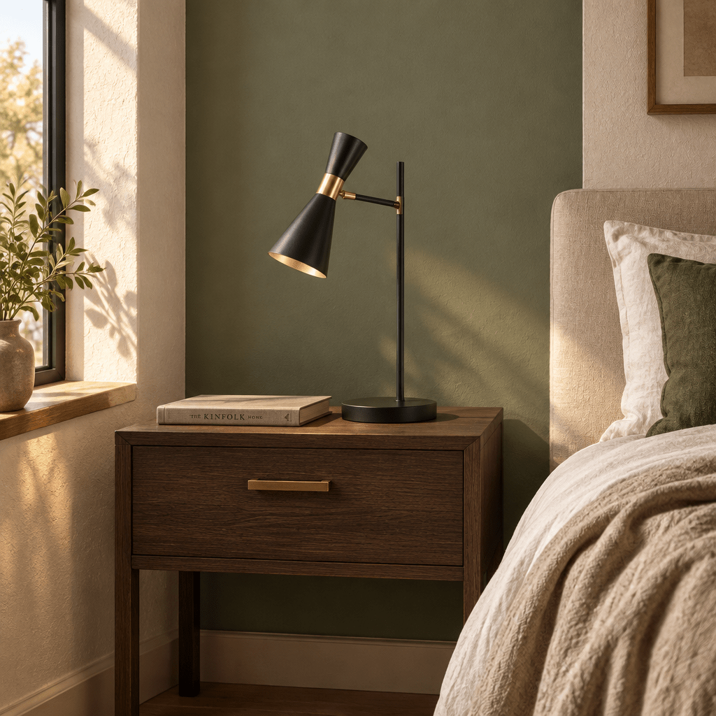 Carrington Black & Gold Table Lamp