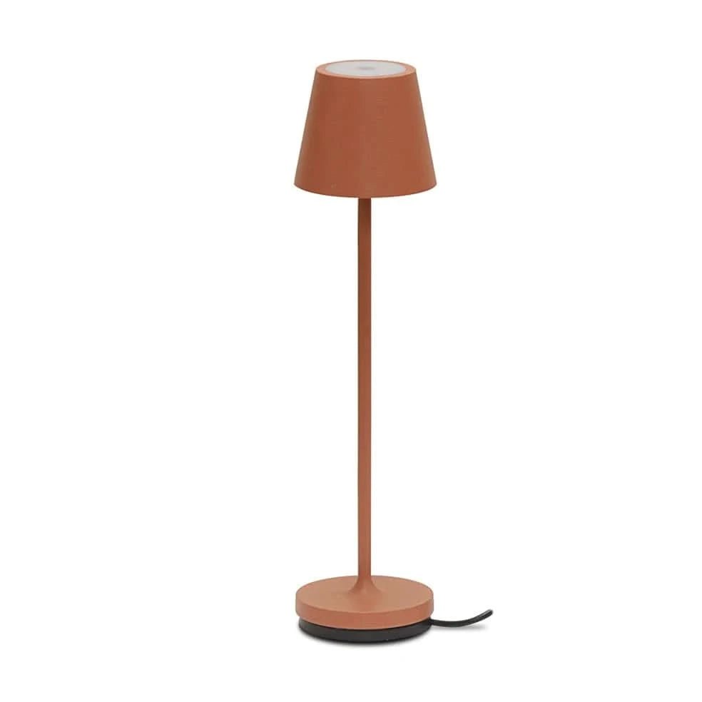 Trevi Micro Red - Rechargeable Dimmable Table Lamp