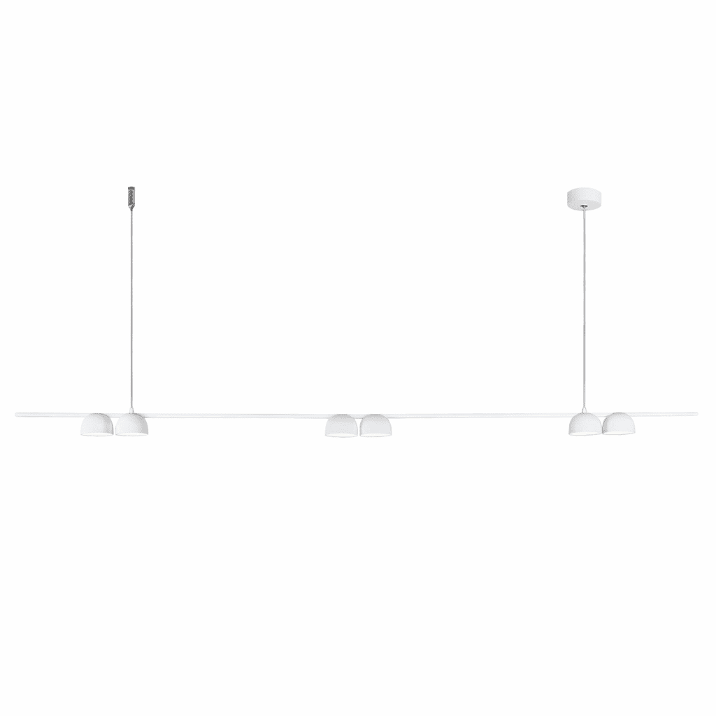 Dallas 1500 Linear Pendant Light - White