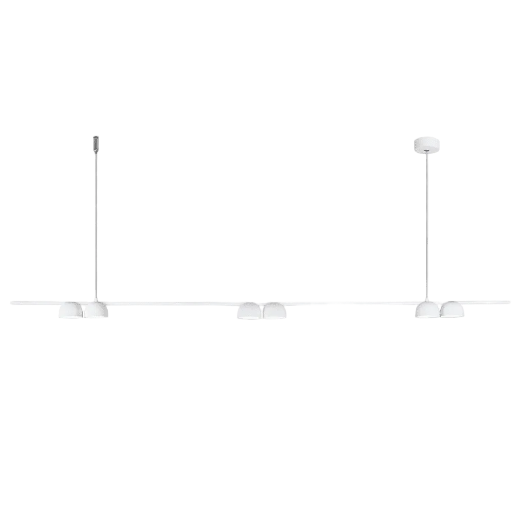 Dallas 1500 Linear Pendant Light - White