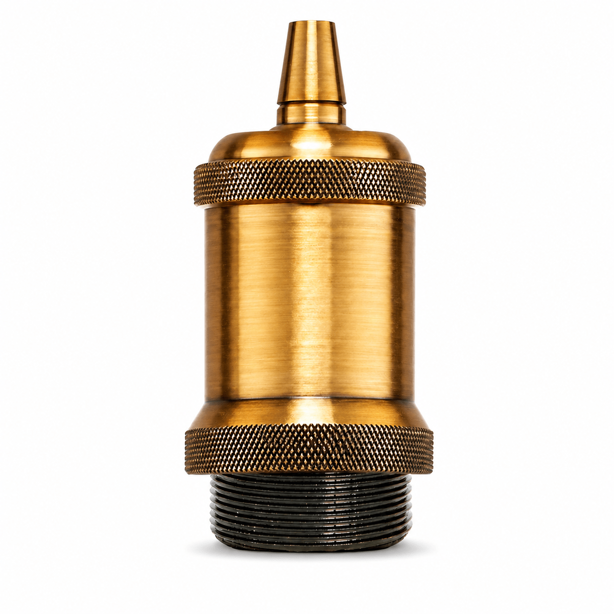 Copper E27 Lampholder