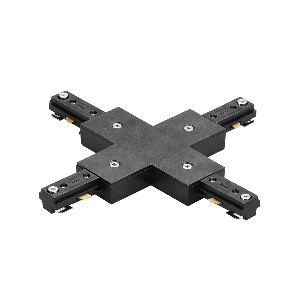 3 Wire Track X Connector - Black