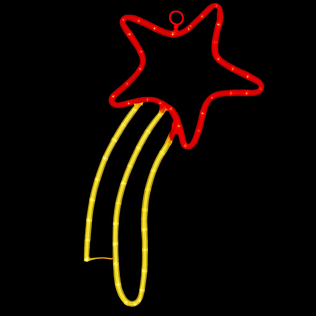 LED Christmas Lights - Shooting Star Motif
