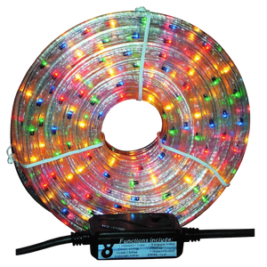 LED Rope Light - 2-Wire Chasing RGB (3-Colour) | 10m Roll