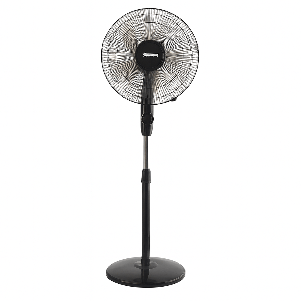 16-Inch Rechargeable Oscillating Floor Fan (Solar)