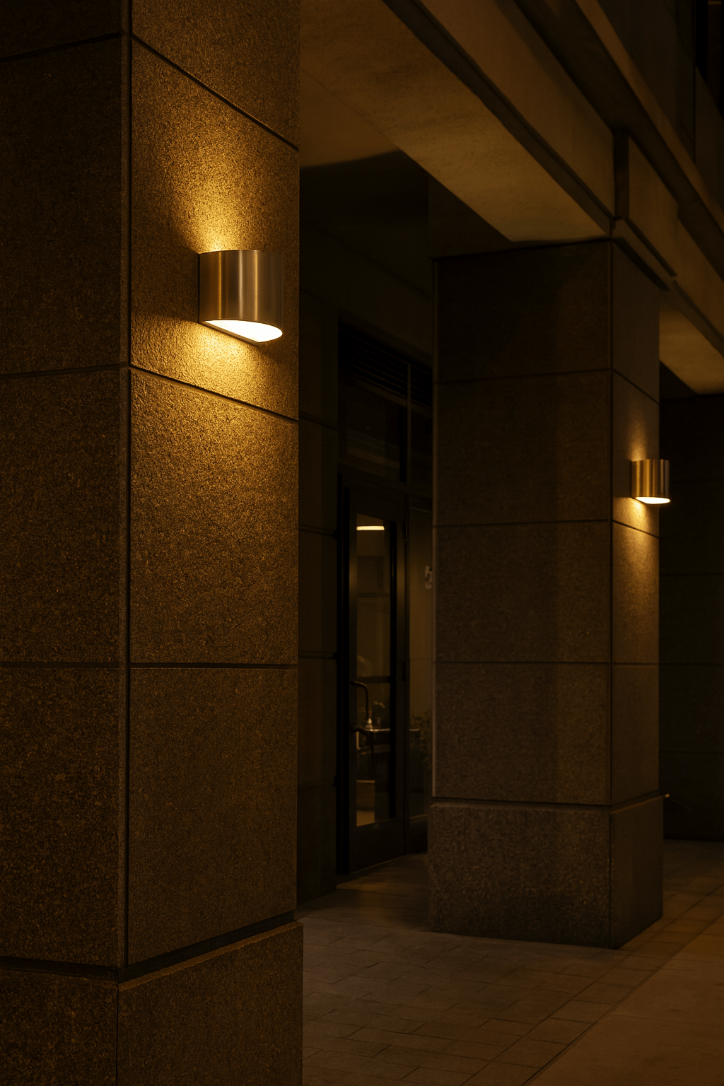 Stainless Steel LED Outdoor Wall Light IP44