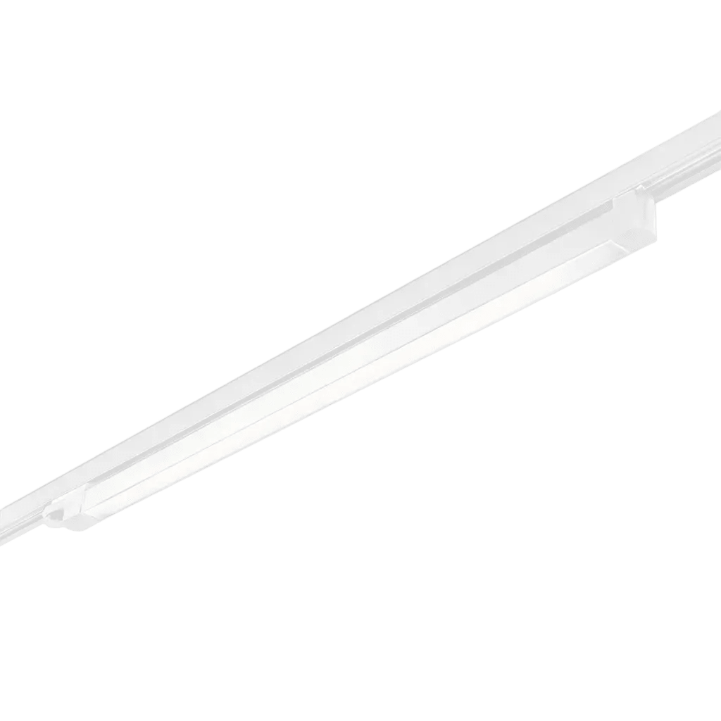White Adjustable LED Track Light - 4 Wire