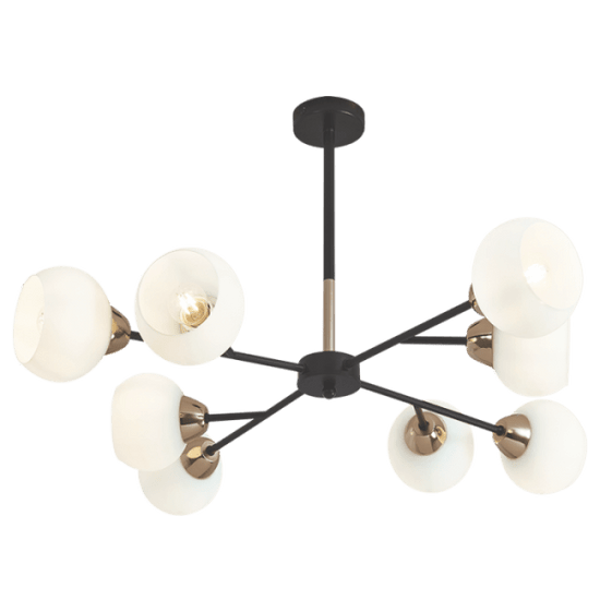 Elegant chandelier illuminating a classic living room in Durban