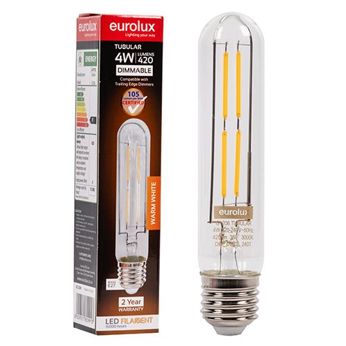 4W Warm White LED E27 Dimmable Bulb